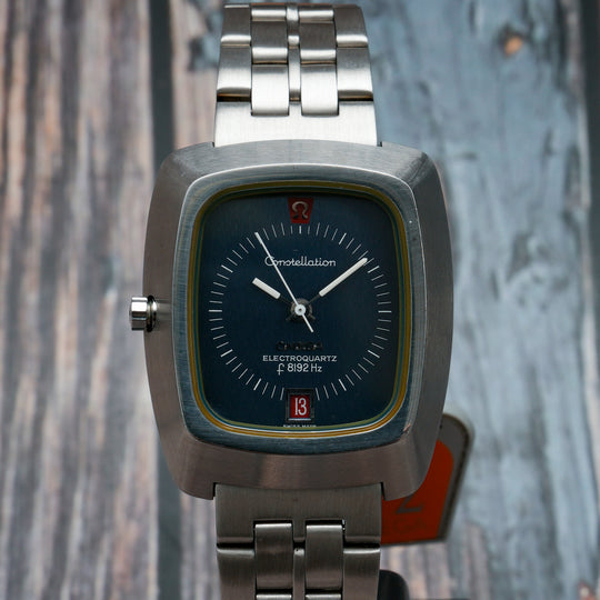 Omega Constellation Electroquartz f8192Hz Beta 21 NOS -1971- Réf.196 005 Cal.1300 f892Hz base CEH Beta21 -1971-