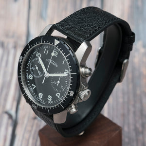 Guinand Chronographe Starfighter Pilot Réf.42.50 BW Cal.Valjoux 7753 -2019-