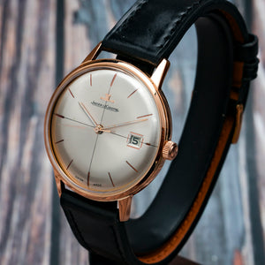 Jaeger LeCoultre Classique Automatique Date Or Rose 18kts -1965- Réf. E393 Cal.K881 -1965-