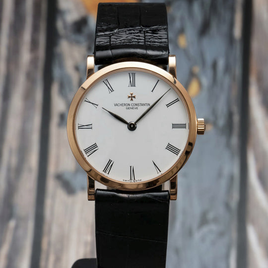 Vacheron Constantin  Patrimony Extra-Plate Or Rose 18kts -2001- Réf.33093 Cal.1003/2 -1990-