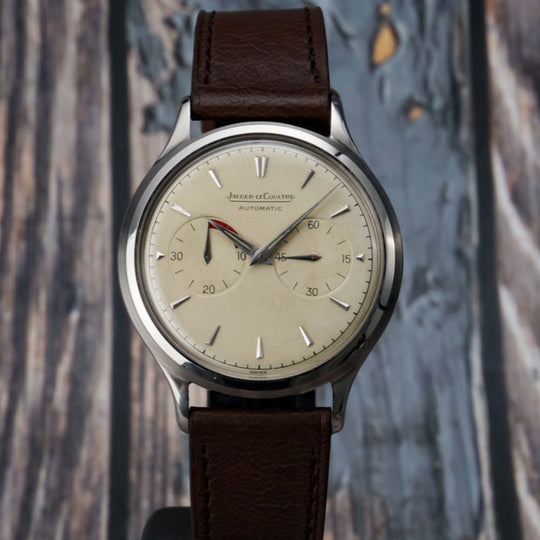 Jaeger LeCoultre Futurmatic Acier Inoxydable -1954- Réf.E501 Cal.497 -1954-