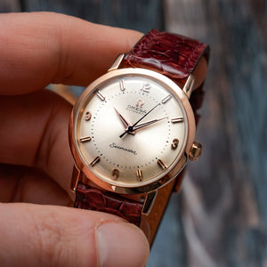 Omega Seamaster Automatique Or Rose 18kts -1958- Réf.2866 SC Cal.501 -1956-