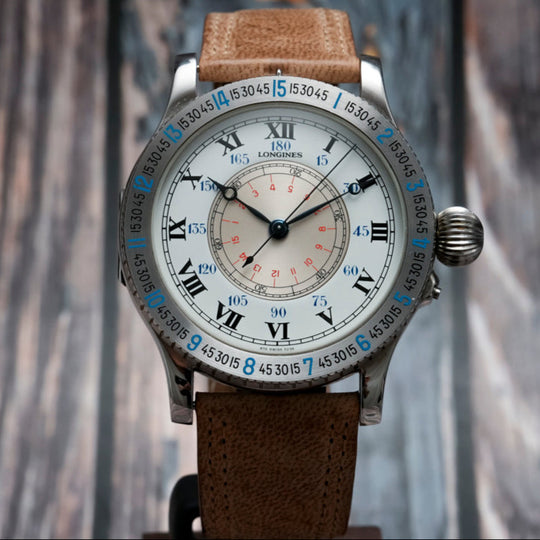 Longines Lindbergh Angle Horaire Edition Limitée 0619/1000 -1985- Réf.876.5238 Cal.876.2 -1985-