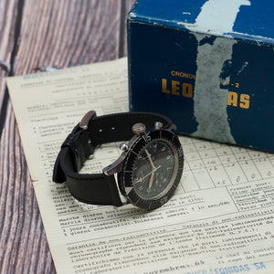 Leonidas Chronographe Militaire CP-2  Flyback -1965- Réf.CP-2 Cal. Valjoux 222 -1965-