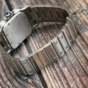Cartier Santos Galbée Acier -2000- Réf.1564 Cal.Quartz -2000-