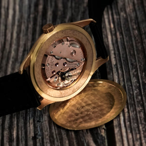 Eberhard & Co. Chronomètre Or Jaune18kts -1960- Réf.147668 Cal.975 -1960-