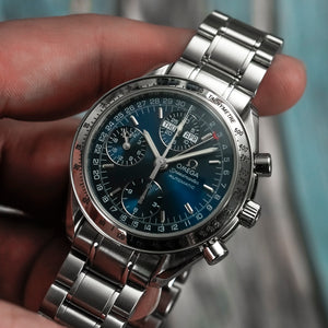 Omega Speedmaster Triple Date "Reduced" Day-Date -1995- Réf.175.0054  Cal.Omega 1150/ETA 7751  -1995-