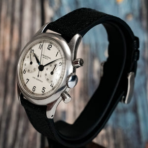 Universal Genève Chronographe Uni-Compax Acier Inoxydable -1945- Réf.22292 Cal.281 -1945-