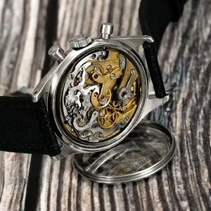 Universal Genève Chronographe Uni-Compax Acier Inoxydable -1945- Réf.22292 Cal.281 -1945-
