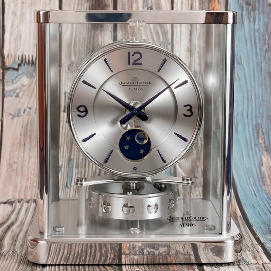 Jaeger LeCoultre Atmos Elysée Phases de Lune -1996- Réf.223.116.1 Cal.544/540a -1996-