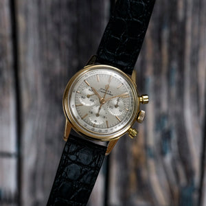 Omega  Chronographe Seamaster Cal.321 or jaune 18kts -1965- Réf.105004 Cal.321 -1965-