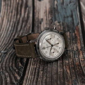 Wakmann Chronographe 37 mm Acier Inoxydable -1955- Réf.Na Cal.Venus 178 -1947-