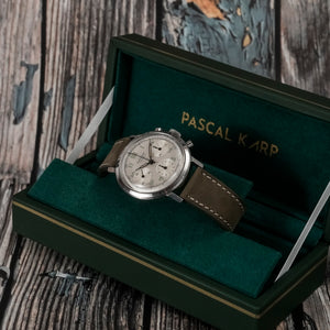 Wakmann Chronographe 37 mm Acier Inoxydable -1955- Réf.Na Cal.Venus 178 -1947-