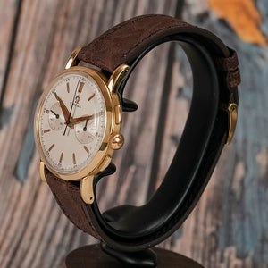 Omega Chronographe Deux Compteurs Or Jaune 18kts -1951- Réf.2380 Cal.Omega 320 (Lemania CH27)  -1951-