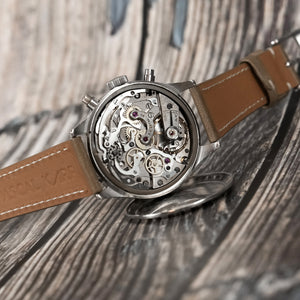 PHILIPPE WATCH Chronographe Amagnetic Spillman Case -1948- Réf.2501 Cal.Valjoux 22 -Circa 1950-