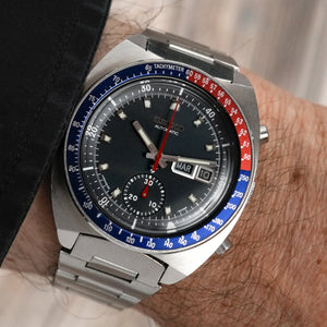 Seiko Chronographe Pogue Pepsi -1977- Réf.6139 -6005 Cal.6139 -1977-