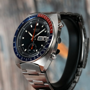 Seiko Chronographe Pogue Pepsi -1977- Réf.6139 -6005 Cal.6139 -1977-