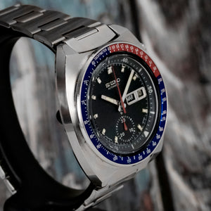 Seiko Chronographe Pogue Pepsi -1977- Réf.6139 -6005 Cal.6139 -1977-
