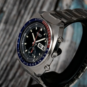 Seiko Chronographe Pogue Pepsi -1977- Réf.6139 -6005 Cal.6139 -1977-