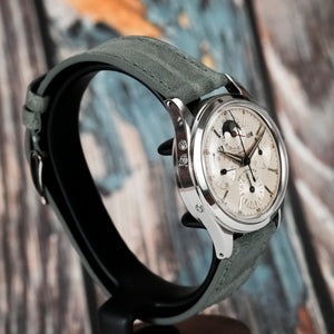 Universal Genève Chronographe Tri-Compax calendrier complet phases de lune -1956- Réf.22297-3 Cal.281 -1956-