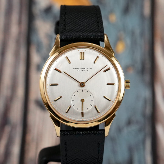 Juvenia Chronomètre Or Jaune 18Kts -1960- Réf.NA Cal.1050 -1960-