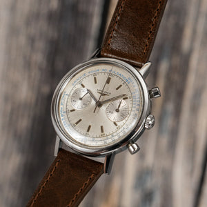 Longines Chronographe Flyback Pulsomètre Acier Inoxydale -1965- Réf.7413 2 Cal.30CH -1965-