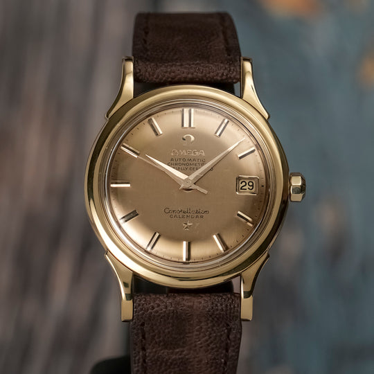 Omega Constellation Calendar Or Jaune 18kts -1960- Réf.2943/2954 SC Cal.504 -1960-