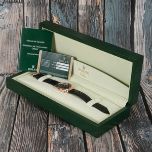 Rolex Cellini Cestello Or Rose 18kts -2009- Réf.5330/5 Cal.Manuel -2009-