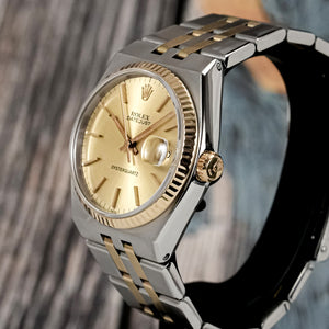 Rolex Datejust Oysterquartz or/acier Réf.17013 Cal.5035  -1979-