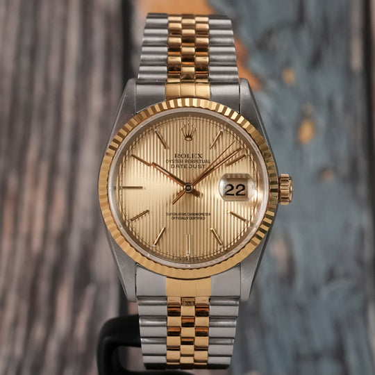 Rolex Oyster Perpetual Datejust Or & Acier 36 mm -1996- Réf.16233 Cal. 3135 -1996-