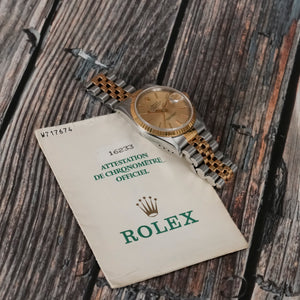 Rolex Oyster Perpetual Datejust Or & Acier 36 mm -1996- Réf.16233 Cal. 3135 -1996-