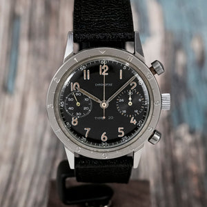 Chronofixe Chronographe Flyback Type 20 -1960- Réf.249.37 Cal.Valjoux 222 -1960-