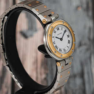 Cartier Lady Santos Vendome Ronde Or/Acier -1990- Réf.8191 Cal.Quartz Cartier / Ebel 157 -1990-