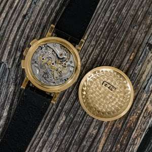Omega Chronographe or Jaune 18kts -1947- Réf.2550 Cal.321/ lemania 27ch C12 -1947-
