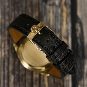 Omega Double Signature Türler Or Jaune 18kts Réf.2374 Cal.30.10.RAPC -1944-