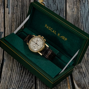 Omega Chronographe or Jaune 18kts -1947- Réf.2550 Cal.321/ lemania 27ch C12 -1947-