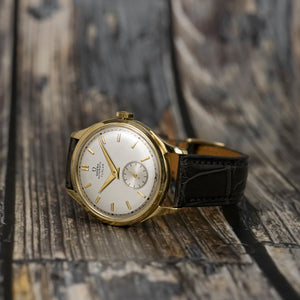 Omega Double Signature Türler Or Jaune 18kts Réf.2374 Cal.30.10.RAPC -1944-