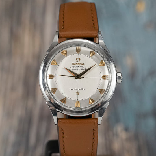 Omega Constellation Pie Pan Acier Inoxydable -1955- Réf.2852 4 SC Cal.501 -1955-