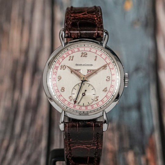 Jaeger LeCoultre Triple Date Acier Inoxydable -1945- Réf.2721 Cal.P484/A -1945-