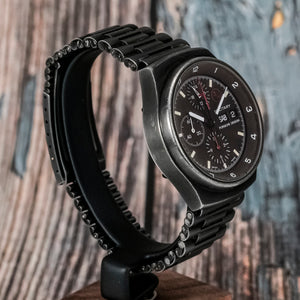 Porsche Design Chronographe GMT Military PVD 3H -1980- Réf.7177 Cal.Lemania 5100 -1980-