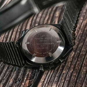 Porsche Design Chronographe GMT Military PVD 3H -1980- Réf.7177 Cal.Lemania 5100 -1980-