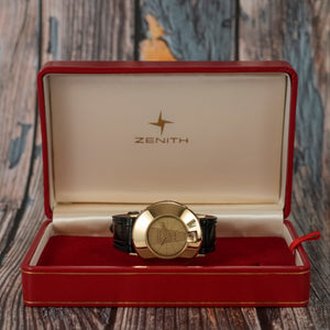 Zenith "Keyhole" Automatique or jaune 18 kts -1965- Réf.A6621 Cal.2542 PC -1962-