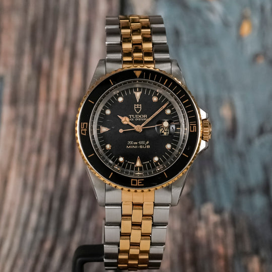 Tudor  Prince Oyster Date Mini-Sub Or/Acier -1995- Réf.73091 Cal.Tudor/ETA 2671 -1995-