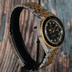 Tudor  Prince Oyster Date Mini-Sub Or/Acier -1995- Réf.73091 Cal.Tudor/ETA 2671 -1995-