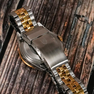 Tudor  Prince Oyster Date Mini-Sub Or/Acier -1995- Réf.73091 Cal.Tudor/ETA 2671 -1995-