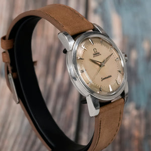 Omega Seamaster Automatique Acier Inoxydable Cadran Saumon -1957- Réf.2848 SC Cal.501 -1957-