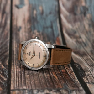 Omega Seamaster Automatique Acier Inoxydable Cadran Saumon -1957- Réf.2848 SC Cal.501 -1957-