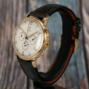 Omega Chronographe Jumbo Or Jaune 18K -1951- Réf.2466 Cal.321 -1951-
