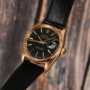 Rolex Oyster Perpetual Datejust 36 or jaune 18 K -1979- Réf.1601 Cal.1570 -1979-