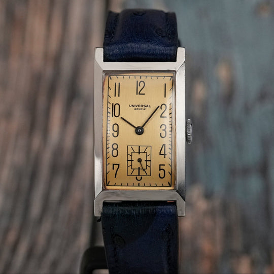 Universal Genève Tank art déco curvex -1938- Réf.7478 Cal.240 -1938-